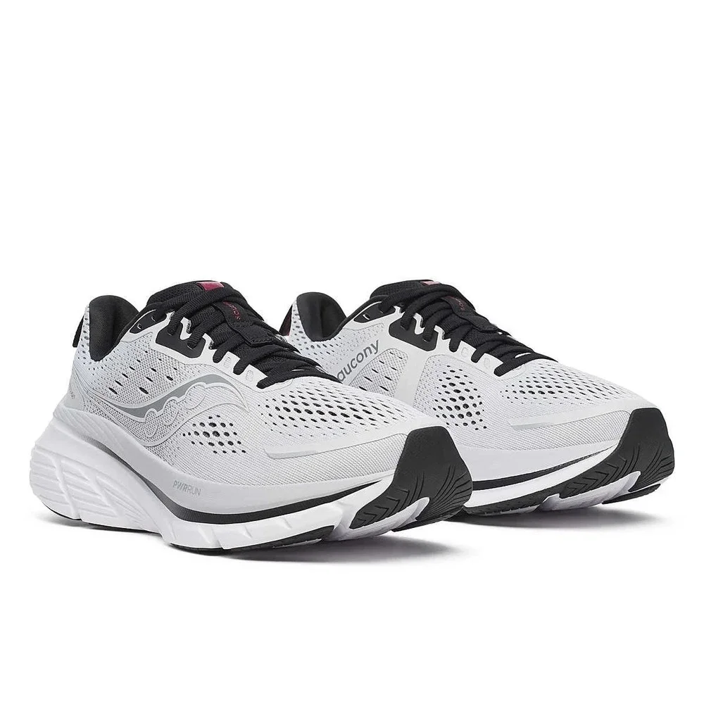 Saucony Guide 18 Mens Size 9 Cloud/Black Running Shoes Sneakers NEW S20998-160